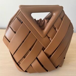 Verano Hill Natalie Light Brown Woven Handbag - NWT